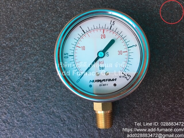 0-2.5Bar Nuova Fima Pressure Gauge(2)